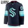 Seattle Kraken tröja Customized Fanatics Premium 2024-25 Navy Hemma - NHL Tröjor Barn